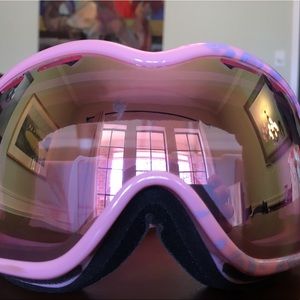 OAKLEY Goggles - Snow Hi Pink Iridium Lens pink fr